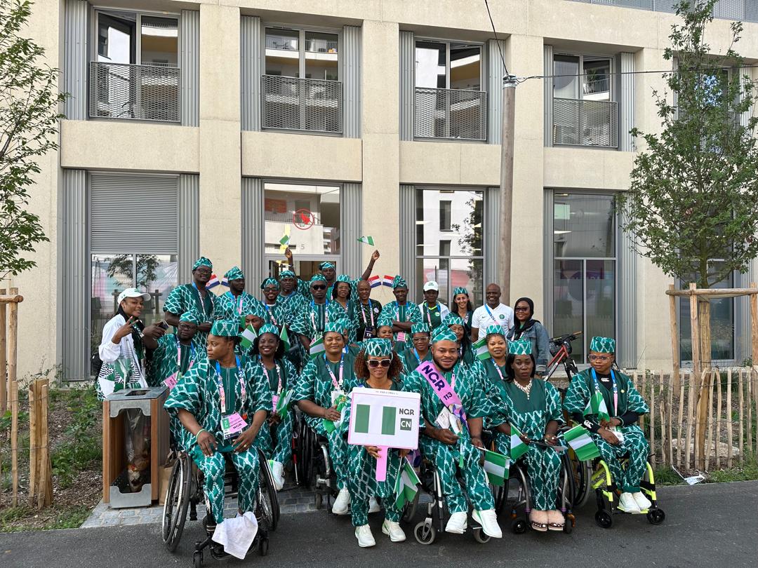 Team Nigeria at 2024 Paralympics Image sourced online from bsnsports.com.ng