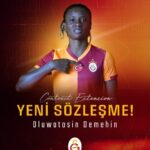 Oluwatosin Demehin extends contract with Galatasaray Women